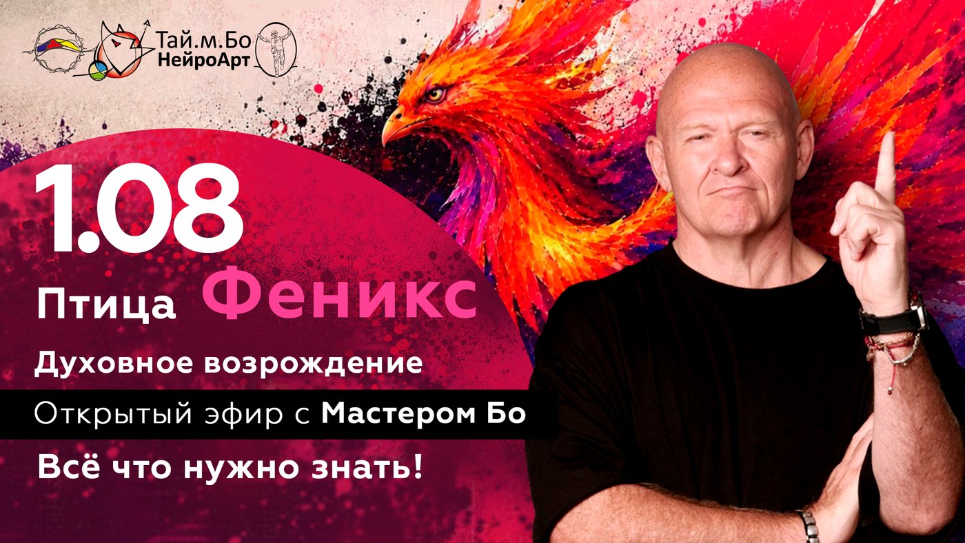 1.08 Птица Феникс. Духовное возрождение. Открытый эфир с Мастером Бо