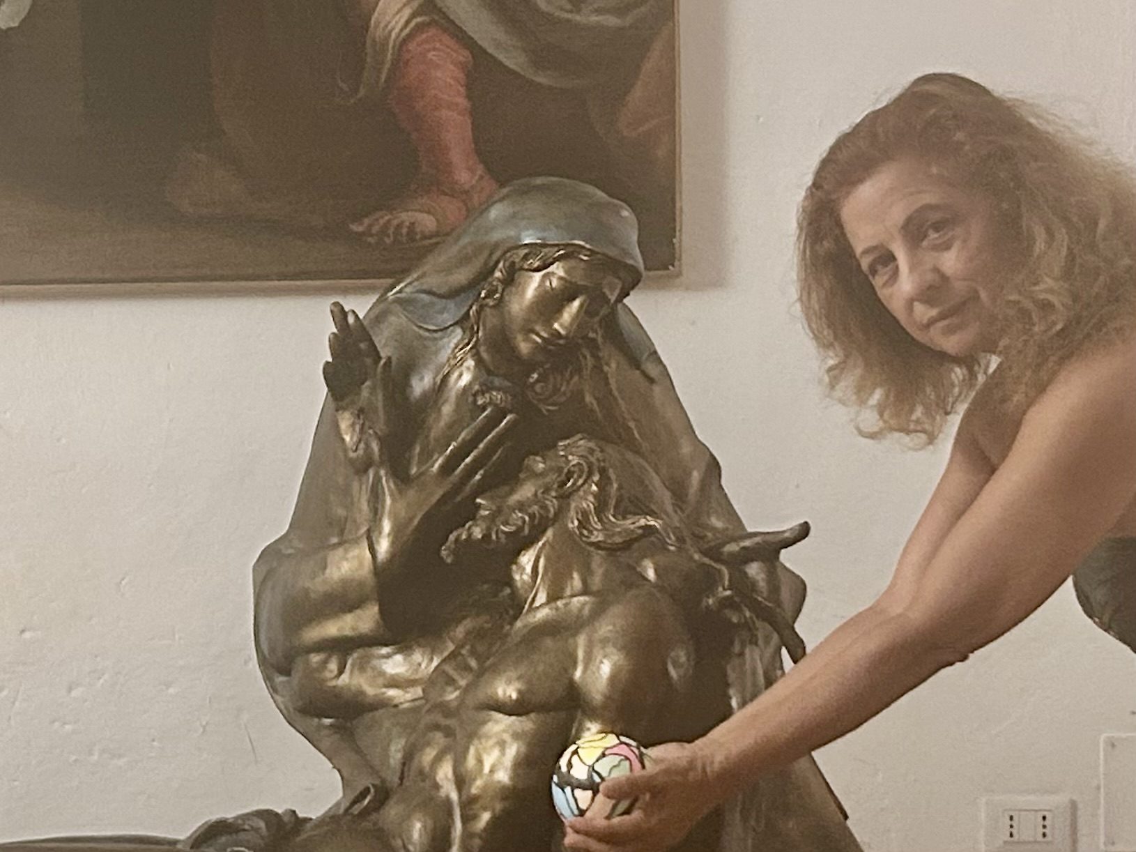 Елена — НейроАтом у музея, Италия , Рипатрансоне